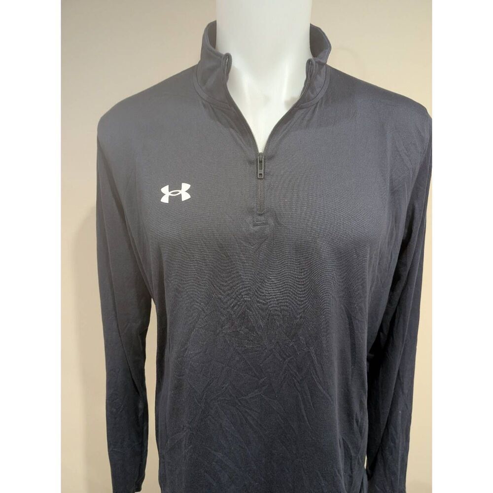Under armor‎ Black half zip